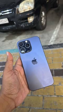 I phone 15pro max blue color non pta jv