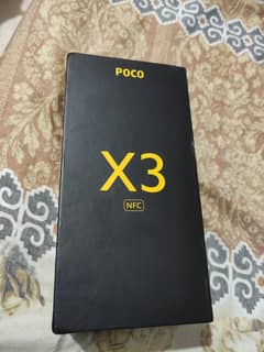 Poco x3 nfc with box