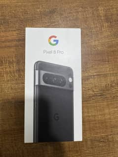 Google Pixel 8 Pro SEALED PACKED From USA onsidian black NON PTA