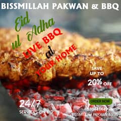 LIVE BBQ AT YOUR HOME ON EID