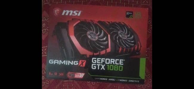 gtx 1080 8 gb Gaming , x470 rgb Wifi Board , Ryzsn 7 2700x 8 Core Cpu