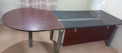 Office table and cupboard available for sale