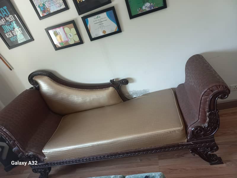 computer table plus side table plus sofa 3