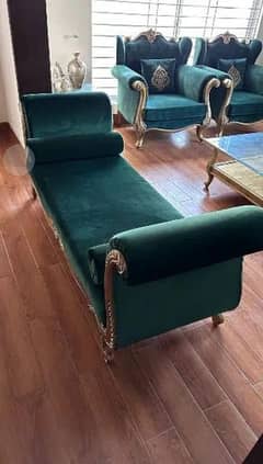 7 seater king size sofa set with Dewan complete drawing room seal