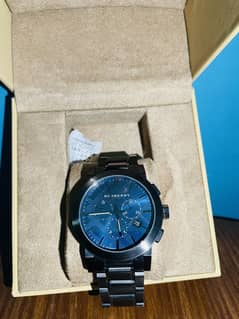 Burberry Dark Grey Stainless Steel