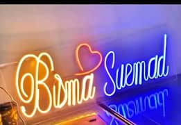 NEON LIGHTS /NEON SIGN COUSTOME /3D SIGN BOARDS