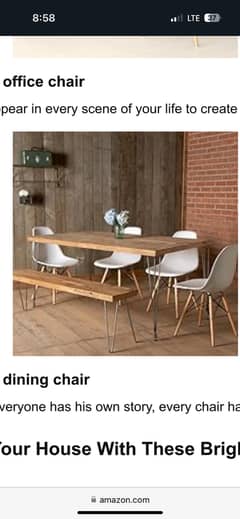 3 Chairs for sale…Can be used as dining chairs for kitchenette