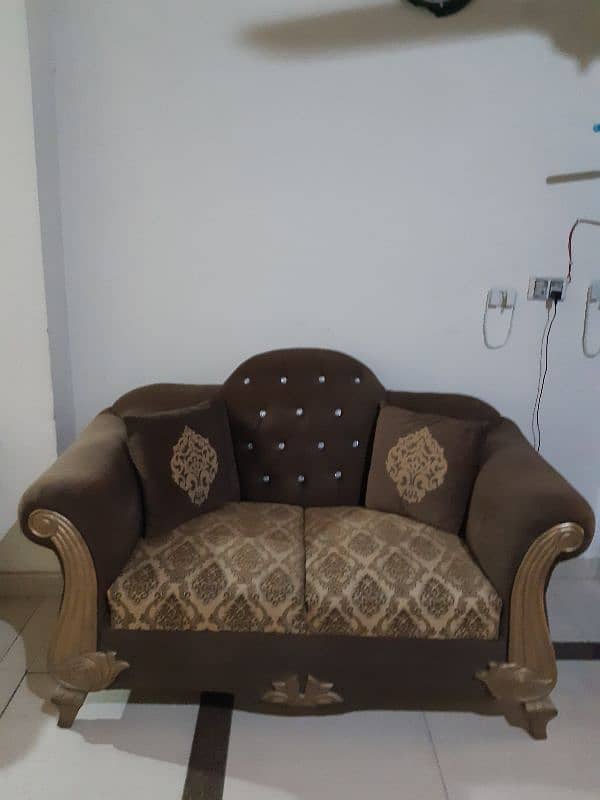 sofa set 1 2 3 almost new condition 0