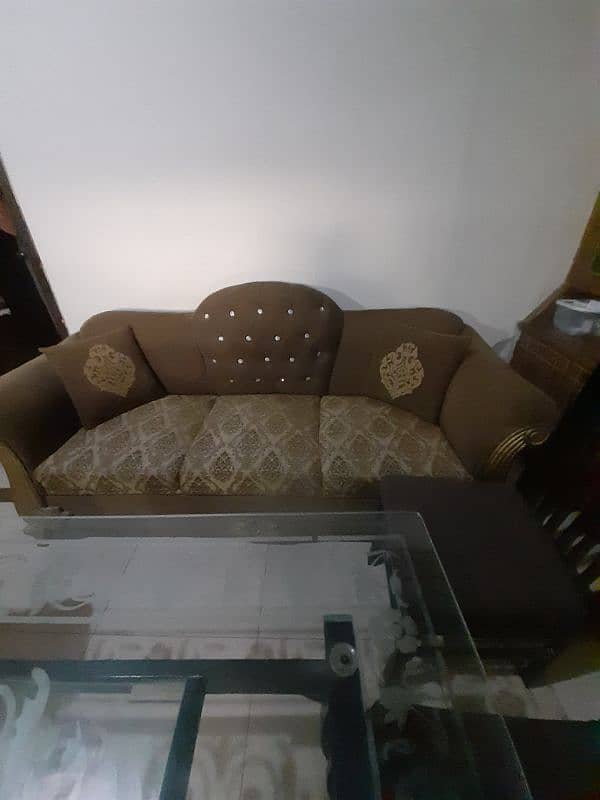 sofa set 1 2 3 almost new condition 5
