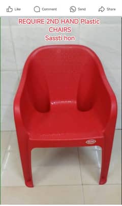 Need 2nd hand Chairs For Tea Hotel