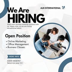 Urgent need of staff required.