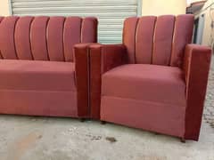 6seater sofa set 10year Warranty Kay sat velvet fabric may tyar