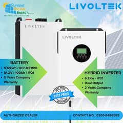 Livoltek Solar Hybrid Inverter & Battery