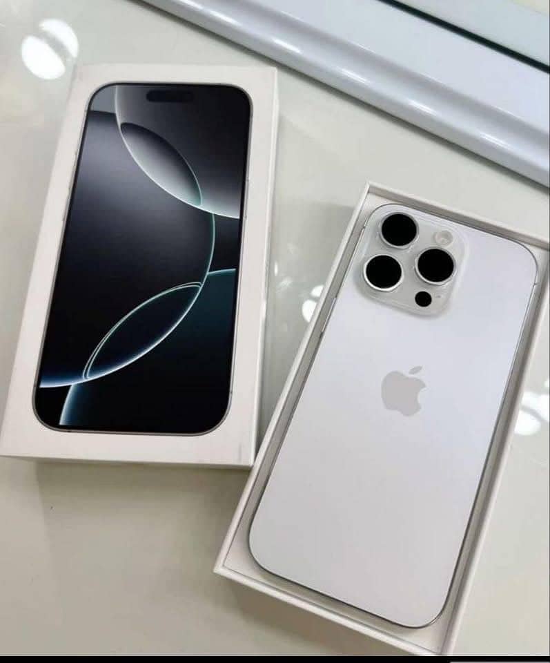 iPhone 16 pro max 256 just 2 days use physical+esim with complete box 1