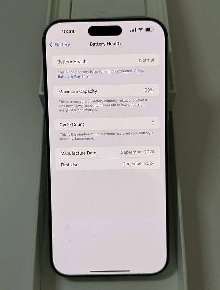 iPhone 16 pro max 256 just 2 days use physical+esim with complete box 2