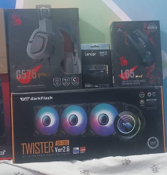 Gaming Computer i5 14400F, Asus ROG B760F, RTX 3070 8GB, 16GB DDR5 6