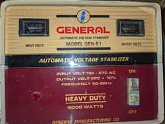 journal automatic voltage stabilizer heavy duty 5000 Watts