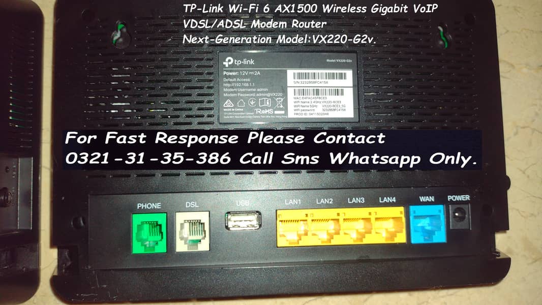 tplink wifi router ax1500mbps 2