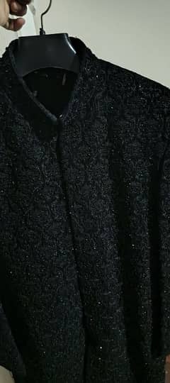 Black Sherwani