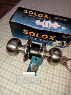 solox  door lock new urgent sale