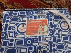 2 single bed Molty Foam almost new with cover