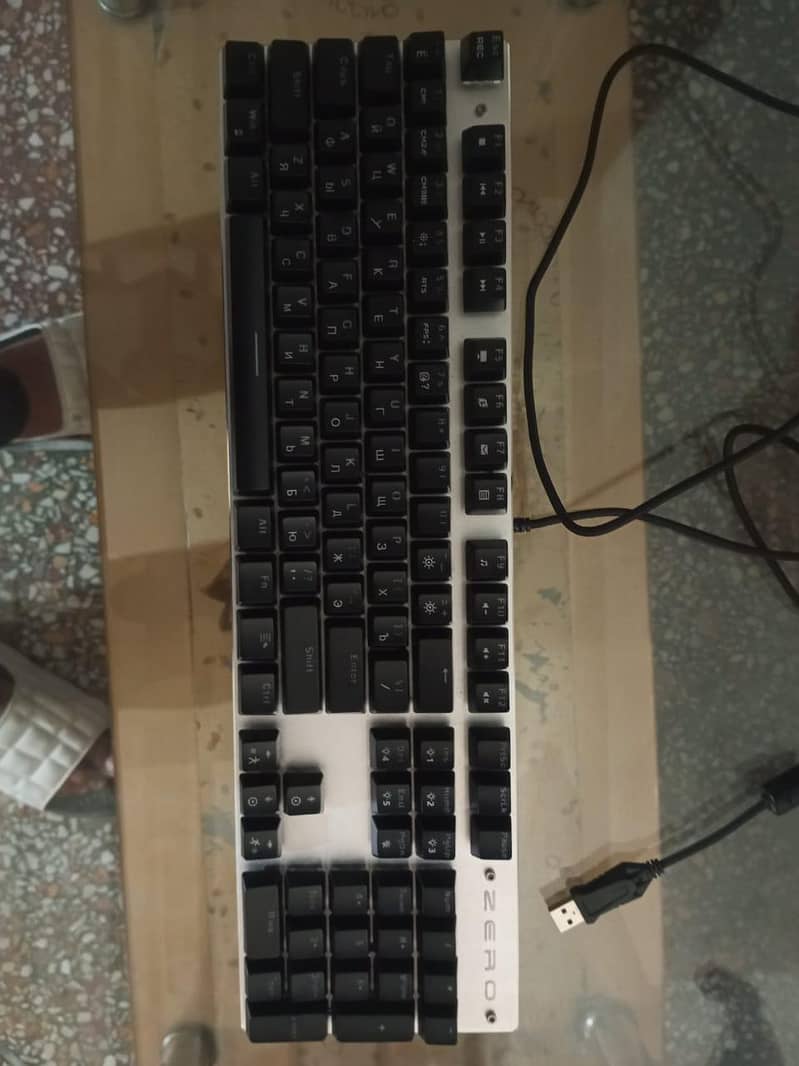 Zero Gaming Keyboard Box Packed 2