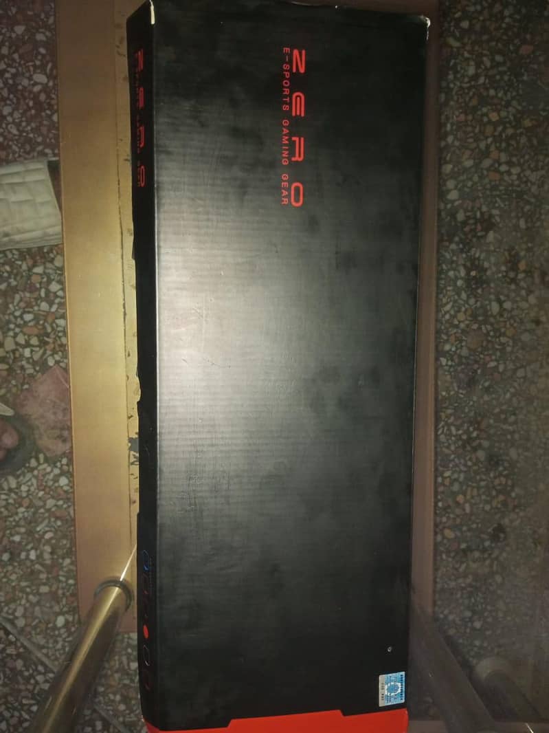 Zero Gaming Keyboard Box Packed 5
