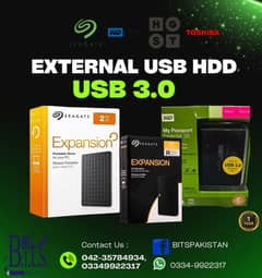 500GB Portable External Hard Drive USB 3.0