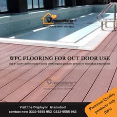 WPC DECK flooring,wpc wall panel,out door flooring price in Islamabad