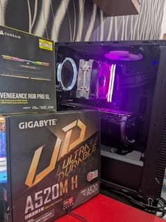 Ryzen 5 3600 x Gigabyte A 520M H x 16 GB Vengeance Pro SL