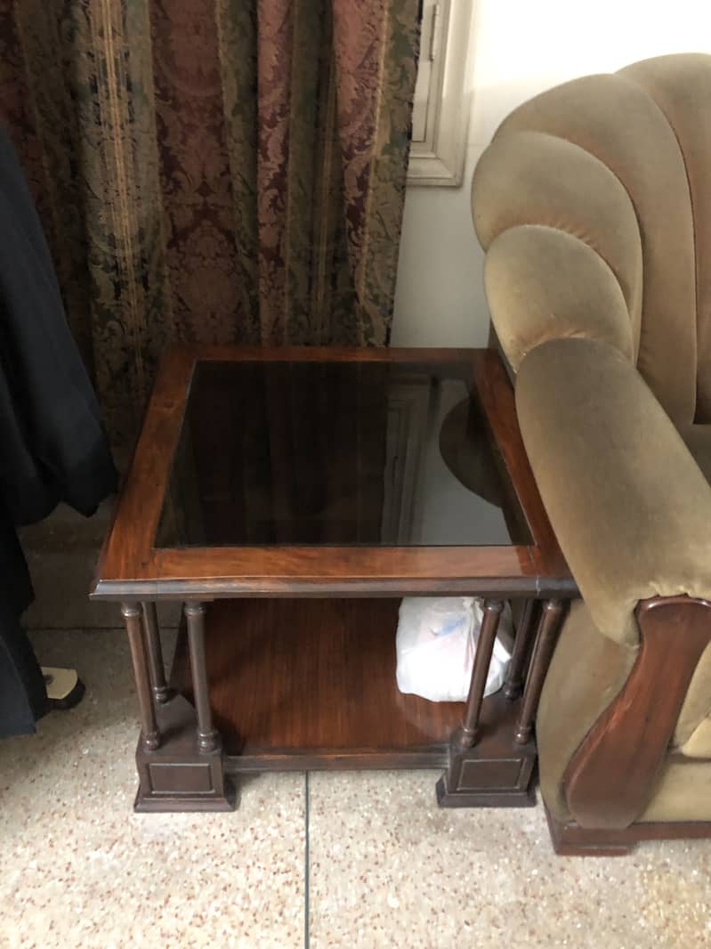 Sofa set with two tables 1