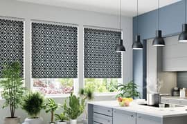 Blinds | Roller blind | Zebra blind | Wooden flooring | Office blind