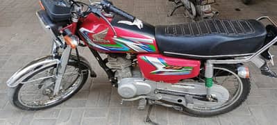 Honda 125 cg 2022 model 2023 sticker