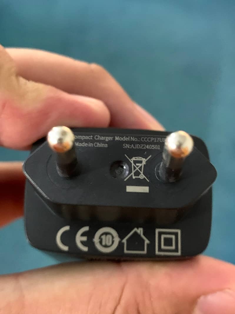 Baseus 3 USB Port 17 Watt Fast Charger Android Type C Micro Usb 5