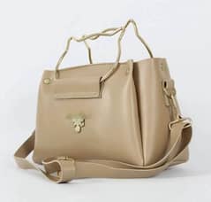 Girls PU leather plain latest Handbag 2025 eid special offer