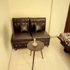 2 seater with table