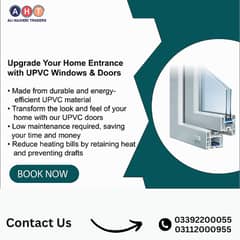 Upvc Windows/Aluminum Windows/Glass work/Fabrication/Doors
