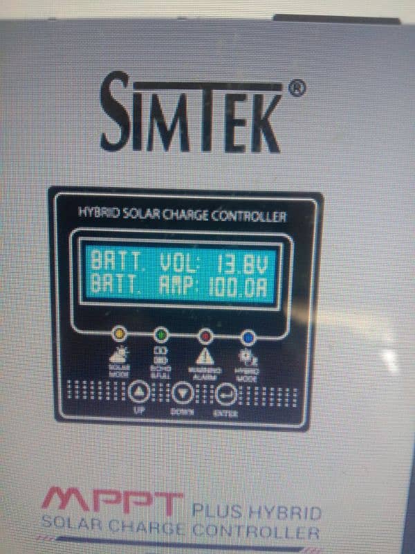ups homage and simtek mppt 80 A 1