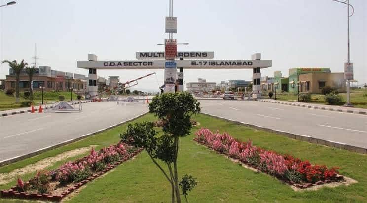Beautiful 14 Marla Corner Plot Available In Multi Gardens C Block. 0