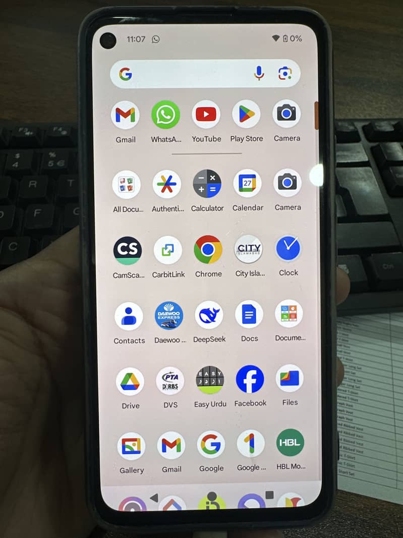 Google pixel 4a 5g only amoled display not mobile 2