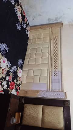 dubel bed dressing