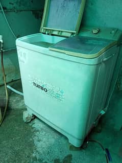 Washing machine turbo