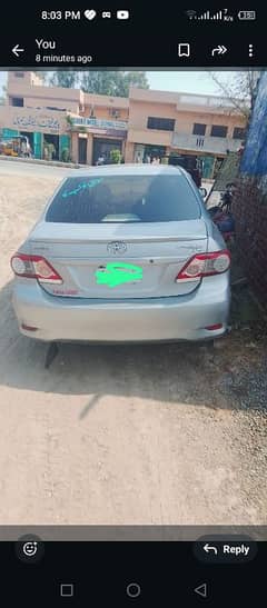 Toyota Corolla GLI 2012