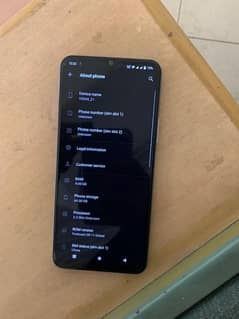 Vivo y20 The box and charger are all included. The condition is 10/9