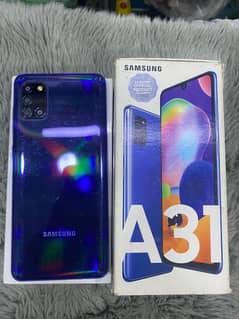 Samsung A31  4gb ram 128gb storage  Dual sim  With box
