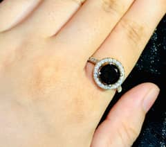 Black Stone Ring
