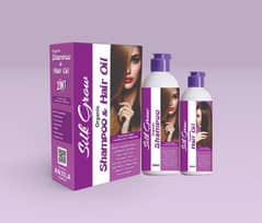Shampoo and hair oil  Hair ko lamby karta hai or mazbot worky ble hai