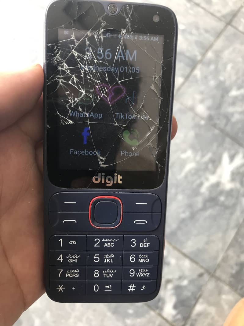 Digit 4g ( touch model ) good for hospot and calls 0