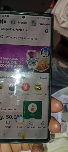 sumsung note 20ultra official pta aproved  12aur 256gb
