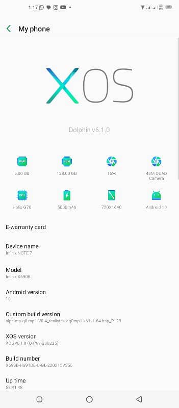 Infinix note 7 1
